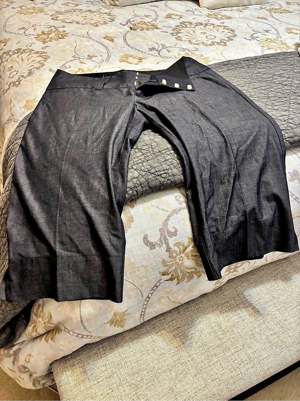billy blues Women's Trousers in Black Size 10